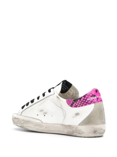 Shop Golden Goose Superstar Sneakers In White