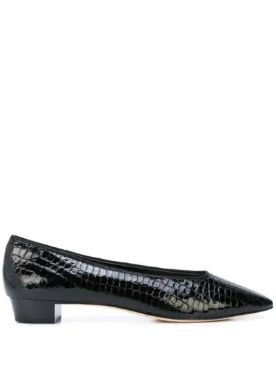 Shop Loeffler Randall Simone Ballerina Shoes In Black