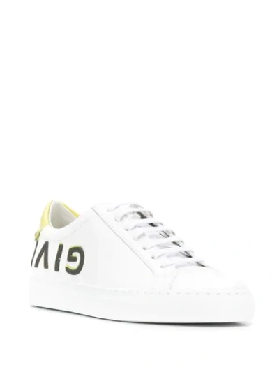 Shop Givenchy Reverse Low-top Sneakers In White