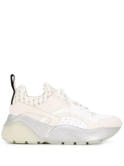 Shop Stella Mccartney Eclypse Sneakers In Neutrals