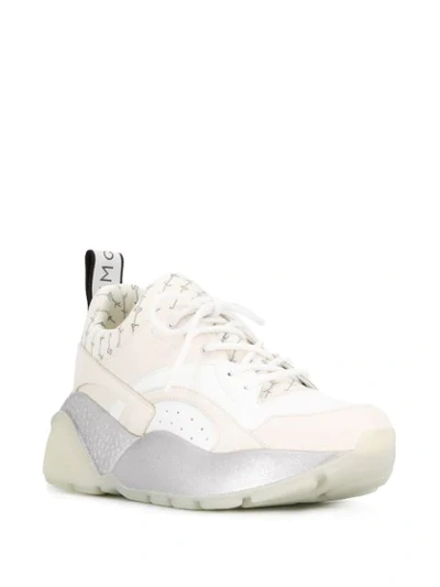 Shop Stella Mccartney Eclypse Sneakers In Neutrals