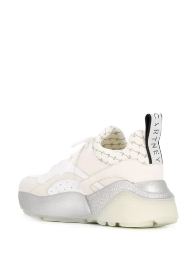 Shop Stella Mccartney Eclypse Sneakers In Neutrals