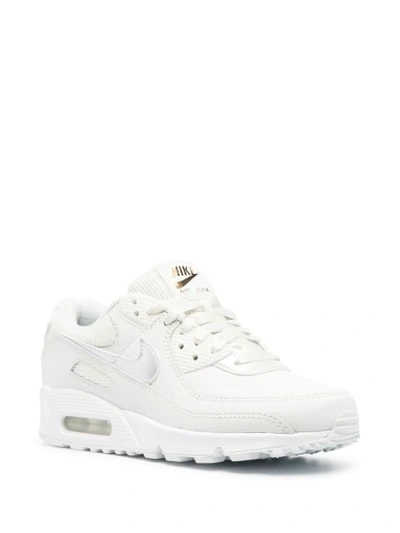 Shop Nike Air Max 90 Sneakers In White