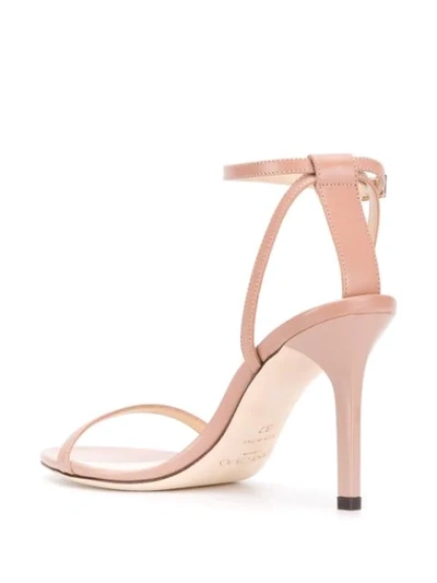 Shop Jimmy Choo Minny 85mm Sandals In Pink