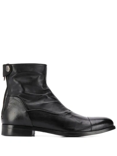 Shop Alberto Fasciani Venere 25mm Ankle Boots In Black