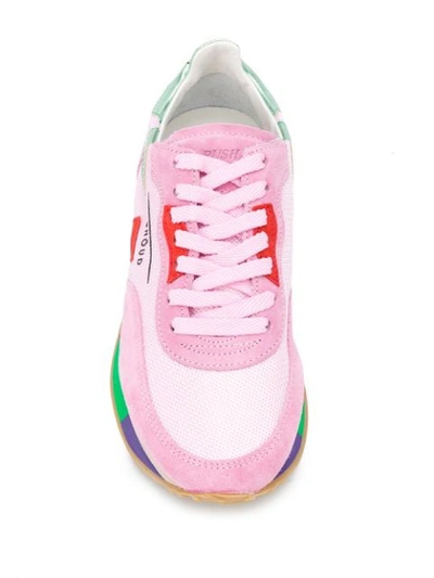 Shop Ghoud Venice Low-top Sneakers In Pink