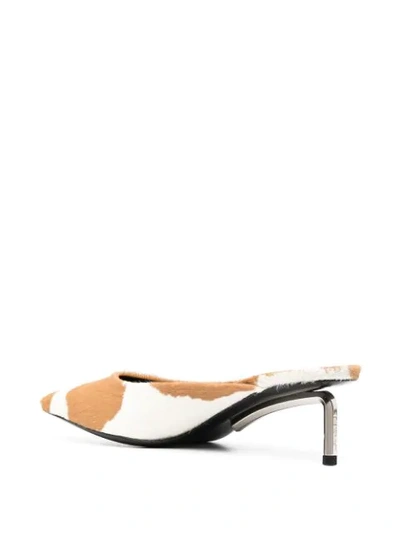 Shop Off-white Allen Mules In Neutrals