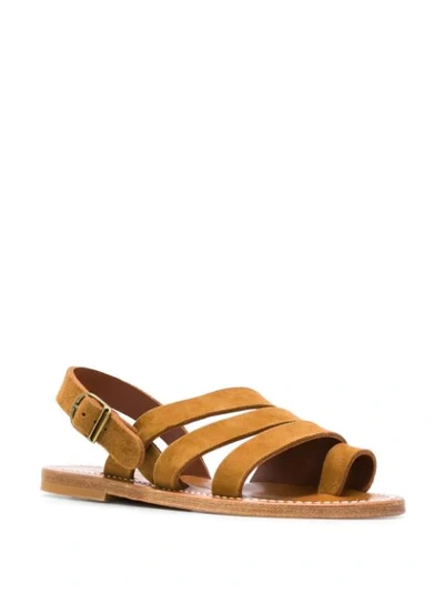 Shop Kjacques Frodon Sandals In Brown