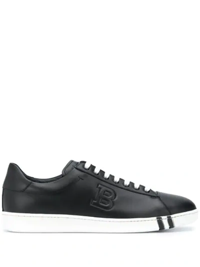 Shop Bally Ashere Low-top Sneakers In Black