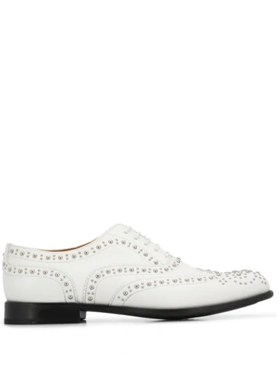 Shop Church's Burwood Met Oxford Brogues In White