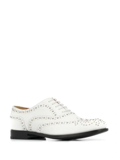 Shop Church's Burwood Met Oxford Brogues In White