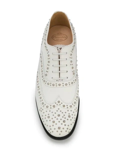 Shop Church's Burwood Met Oxford Brogues In White