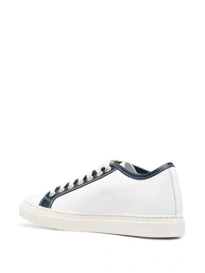 Shop Sofie D'hoore Frida Panelled Sneakers In White