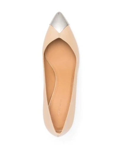 Shop Isabel Marant Pointed-toe Court Shoes In Neutrals