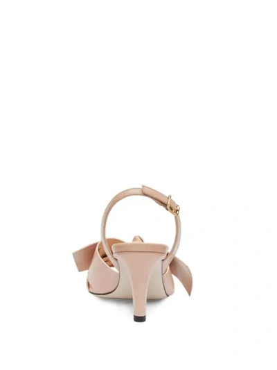 Shop Fendi Ffreedom Slingback Sandals In Pink