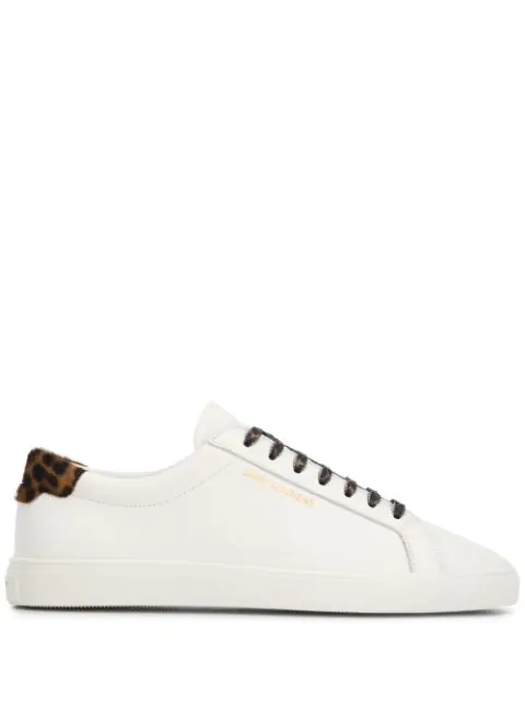 saint laurent black andy sneakers