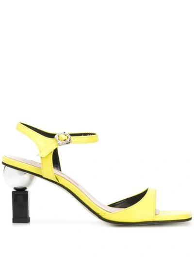 Shop Yuul Yie Sora Open-toe Sandals In Yellow