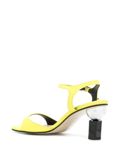 Shop Yuul Yie Sora Open-toe Sandals In Yellow