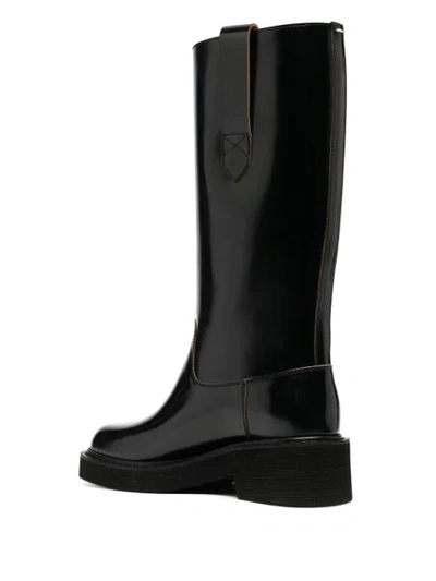 Maison Margiela Knee-length Boots In Black