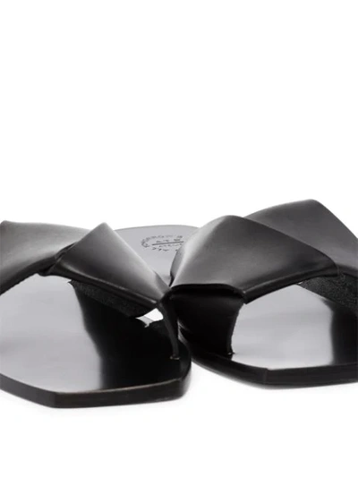 Shop Atp Atelier Carpari Sandals In Black