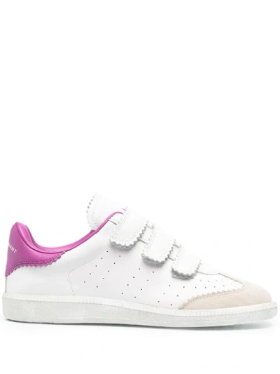 low-top touch-strap sneakers