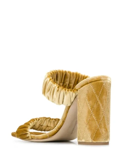 Shop Chloe Gosselin Morgan Slip-on Sandals In Gold