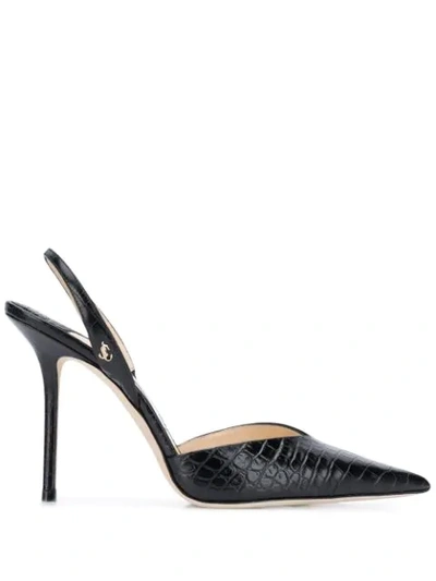 Jimmy Choo Thandi 100mm Pumps In Black