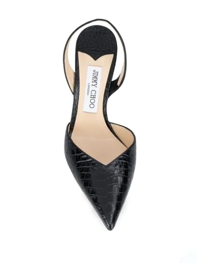 Jimmy Choo Thandi 100mm Pumps In Black