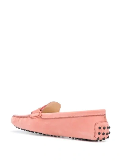 Tod's Kate Gommino Loafers In Pink