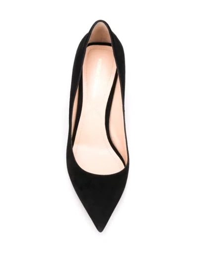 Shop Nicholas Kirkwood Prism Suede Pumps In Black