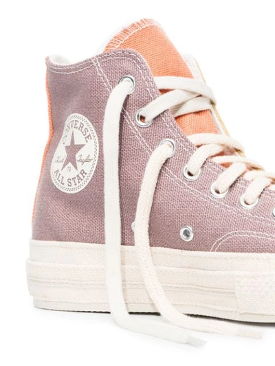 Shop Converse Renew Tripanel Chuck 70 High Top Sneakers In Neutrals