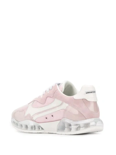 Shop Alexander Wang Awnyc Stadium Sneakers In Pink