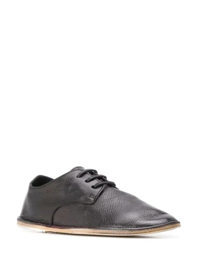 Marsèll Textured Lace-up Shoes In Black