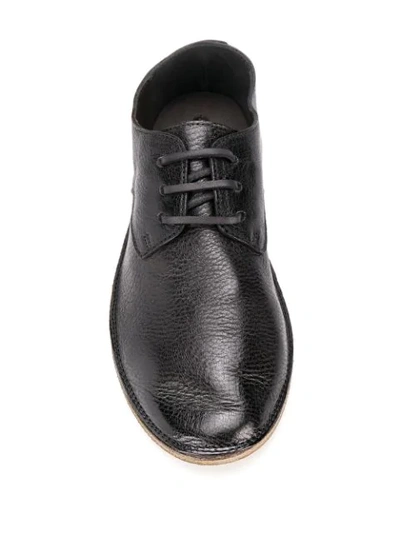 Marsèll Textured Lace-up Shoes In Black
