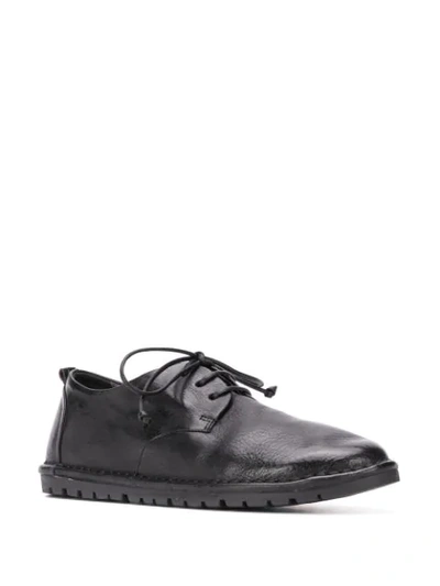 Shop Marsèll Embossed Lace-up Shoes In Black