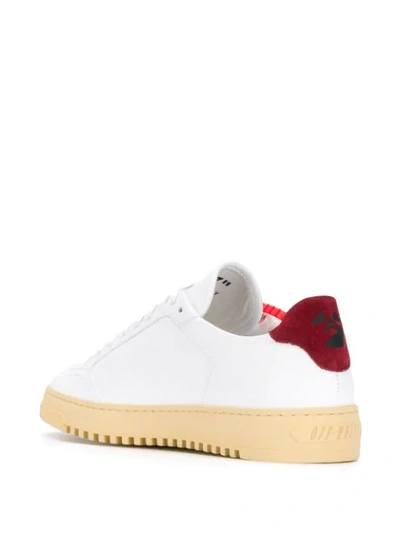 Shop Off-white Arrows 2.0 Leather Sneakers In White