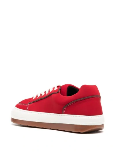 Sunnei Dreamy Low-top Sneakers In Red | ModeSens