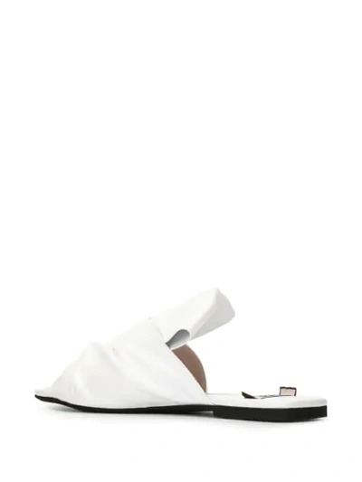 Shop N°21 Crossover Strap Sandals In White