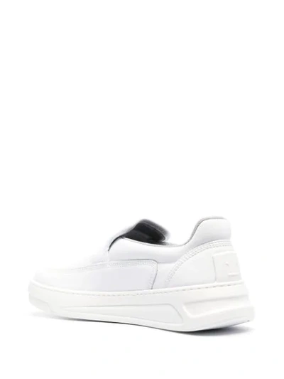 Shop Acne Studios Slip-on Low-top Sneakers In White