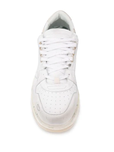 Shop Premiata Draked 017 Sneakers In White