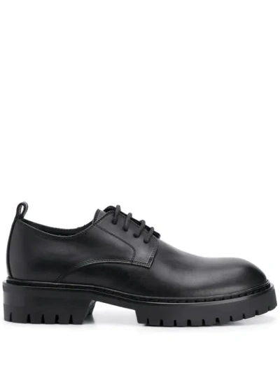 Shop Ann Demeulemeester Chunky Sole Lace-up Shoes In Black