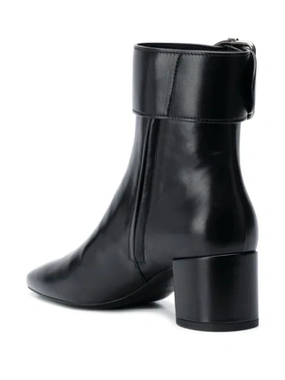 Shop Saint Laurent Charlie 55mm Boots In Black