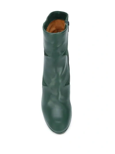 Shop Chie Mihara Carel Ankle Boots In Green