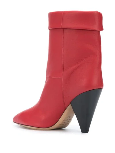 Shop Isabel Marant Luido Boots In Red