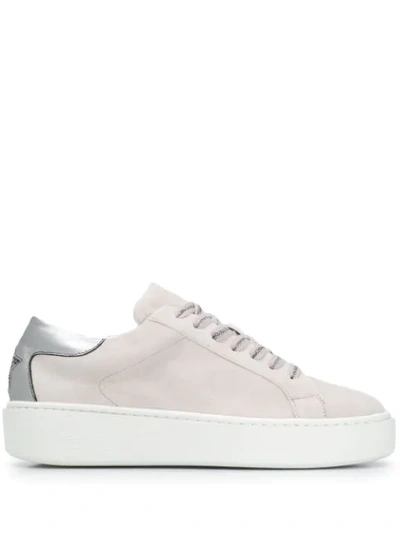 Shop Lorena Antoniazzi Low-top Sneakers In Grey