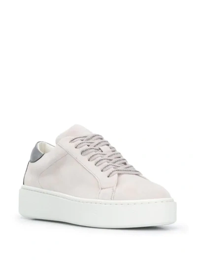 Shop Lorena Antoniazzi Low-top Sneakers In Grey