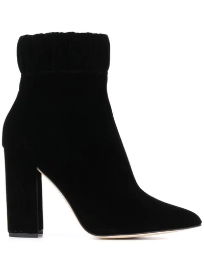 Shop Chloe Gosselin Maud Ankle Boots In Black
