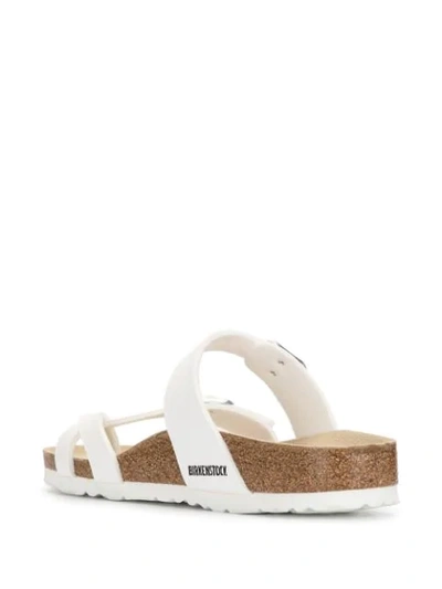 Shop Birkenstock Mayari Flat Sandals In White