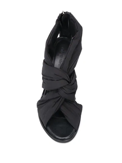 Shop Christian Wijnants Abra Sandals In Black