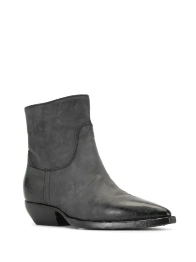 Shop Officine Creative Astree 1 Ankle Boots In Grey